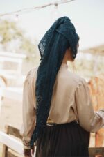 ⁦מטפחת LACE אוקיינוס⁩ – תמונה ⁦8⁩