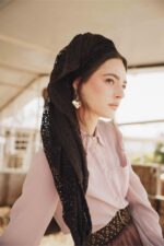 ⁦מטפחת LACE אספרסו⁩ – תמונה ⁦2⁩