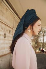 ⁦מטפחת LACE אוקיינוס⁩ – תמונה ⁦5⁩