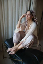 ⁦LACE Glow Champagne בנדנה פלוס⁩ – תמונה ⁦4⁩