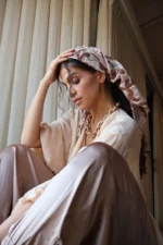 ⁦LACE Glow Champagne בנדנה פלוס⁩ – תמונה ⁦2⁩