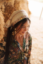 ⁦VILLAGE DROP- IVORY בנדנה⁩ – תמונה ⁦6⁩